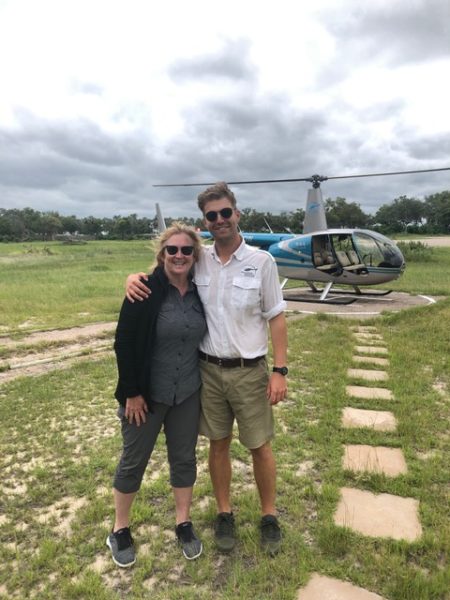 Okavango Delta helicopter tour